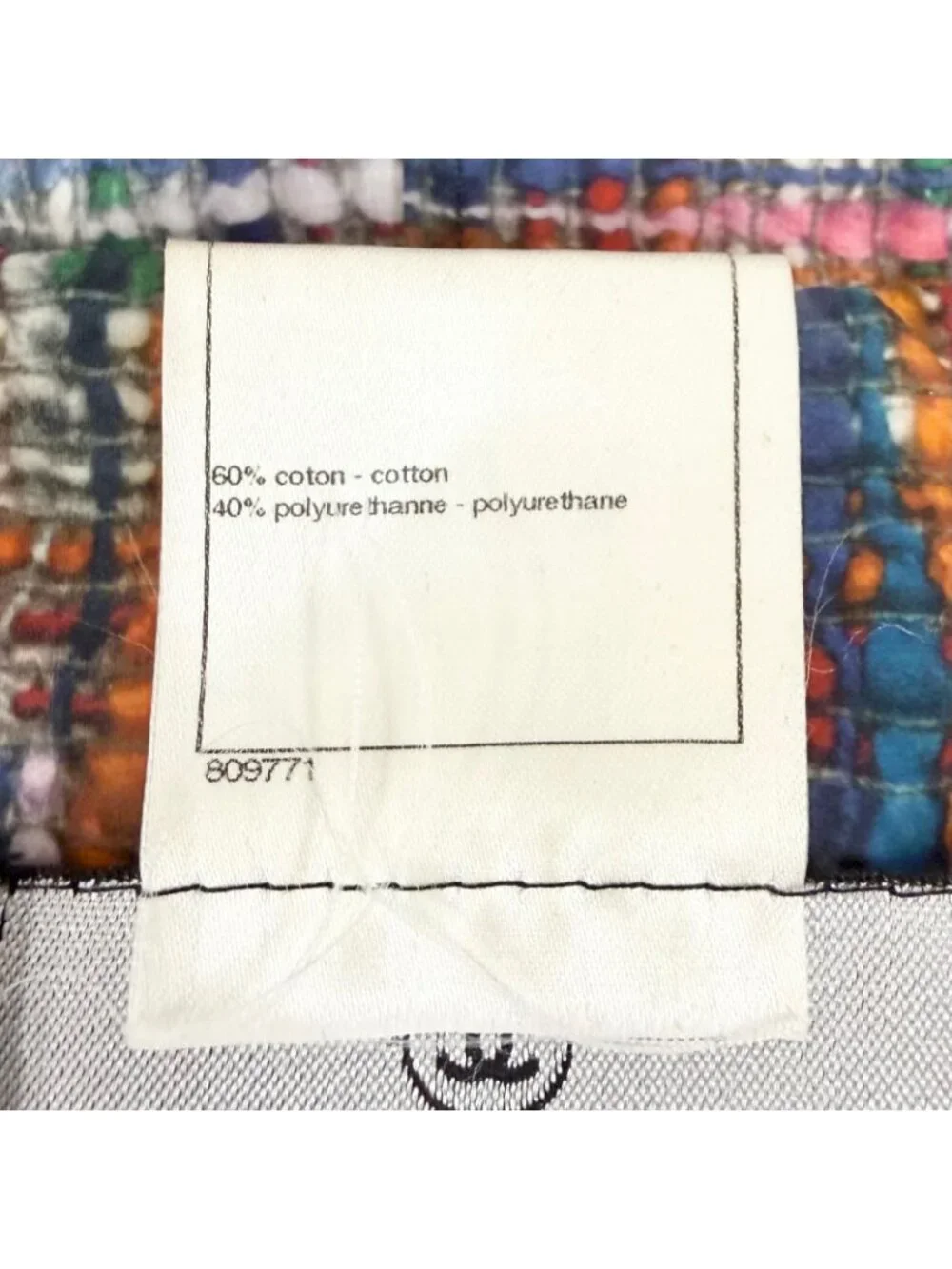 Chanel brand size